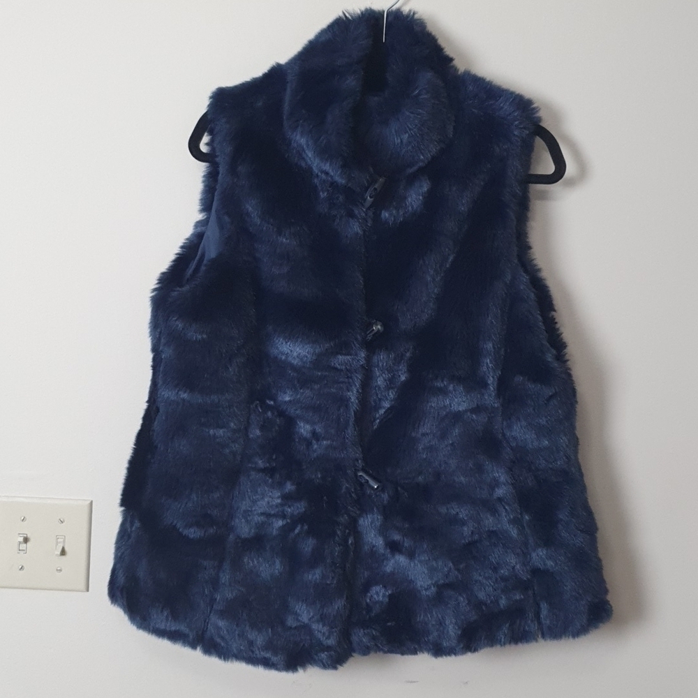 Tommy Hilfiger Faux Fur Vest